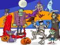 Spel Hitta 5 Skillnader Halloween på nätet