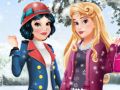 Spel Aurora och Snövit Vintermode på nätet