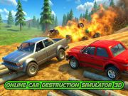 Spel Online bilförstörelse simulator 3D på nätet