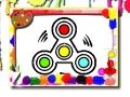 Spel Fidget Spinner Målarbok på nätet