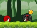 Spel Bollhjältenäventyr: Röd Studsboll på nätet Spel Bollhjältenäventyr: Röd Studsboll på nätet