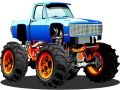 Spel Monster Truck Pussel på nätet