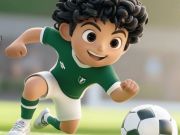 Spel Fotbollsturnering på nätet