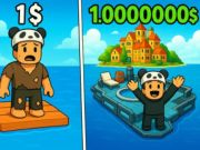 Spel Roblox: Raft tycoon på nätet