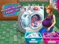 Spel Gravid Prinsessa: Tvättdag på nätet