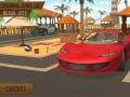 Spel Parkeringsraseri 3D: Strandstaden på nätet