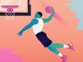 Spel Basketballhjälte Pussel på nätet
