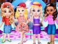 Spel Liten prinsessers mode tävling på nätet