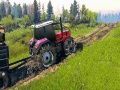 Spel Reell kedja traktor dragande tågsimulator på nätet