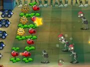 Spel Zombies vs. Solrosor på nätet