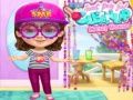Spel Söt Baby Flicka Städar Stökigt Hus på nätet
