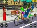 Spel Cykel Tuk Tuk Auto Rickshaw Ny Körning på nätet