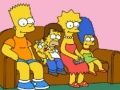 Spel Simpsons pussel på nätet