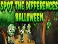 Spel Hitta skillnaderna Halloween på nätet