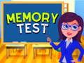 Spel Minnestest pÄ nÀtet Spel Minnestest pÄ nÀtet