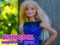 Spel Blond docka mode stil pussel på nätet