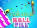 Spel Fyll Färgglad Boll på nätet