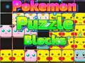 Spel Pokémon Pusselblock på nätet