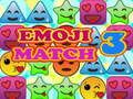 Spel Emoji Match 3 på nätet