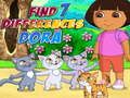 Spel Hitta 7 skillnader med Dora på nätet