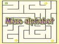 Spel Labyrint Alfabet på nätet