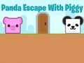 Spel Panda rymning med smågrisen på nätet