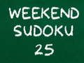 Spel Helg Sudoku 25 på nätet