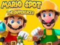Spel Mario: Hitta Skillnaderna på nätet