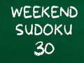 Spel Helg Sudoku 30 på nätet