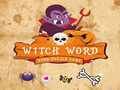 Spel Häxord Halloween Pusselspel på nätet