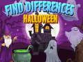 Spel Hitta skillnaderna: Halloween på nätet