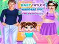 Spel Baby Taylor förbereder sig för nyfödda på nätet