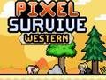 Spel Pixel Överlevnad Väster på nätet