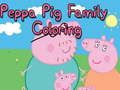 Spel Färglägg Peppa Pig Familj på nätet Spel Färglägg Peppa Pig Familj på nätet