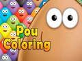 Spel Färglägg Pou på nätet