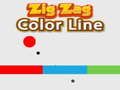Spel ZigZag Färgad Linje på nätet