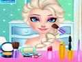 Spel Elsa: Klädd Decoration och Makeup på nätet