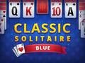 Spel Klassisk Solitaire Blå på nätet