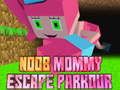 Spel Noob Mamma Flykt Parkour på nätet