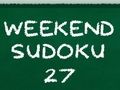 Spel Helgsudoku 27 på nätet