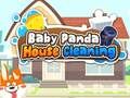 Spel Städning av huset med bebis panda på nätet