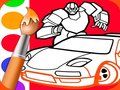 Spel Målarbok för pojkar på nätet