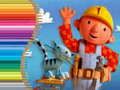 Spel Målarbok för Bob Byggare på nätet