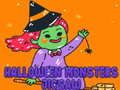 Spel Halloween Monster Pussel på nätet