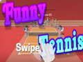 Spel Rolig swipe tennis på nätet