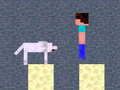 Spel Minicraft: Steve och Vargäventyret på nätet