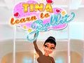 Spel Tina lär sig ballet på nätet