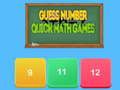 Spel Gissa numret Snabba matematikspel på nätet