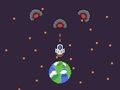 Spel Pixel Skydda din planet på nätet