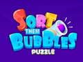 Spel Sortera dem Bubblor: Pussel på nätet